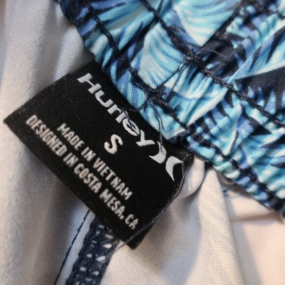 Boys 2PC Lot Hurley Assorted Swim Trunk Shorts Sz S (Neon Colored one is NWT) - Picture 5 of 6